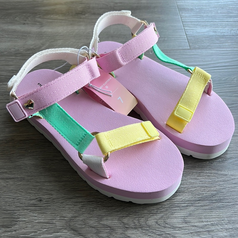 NWT Stoney Clover Lane x Target Creamsicle Sport Sandal